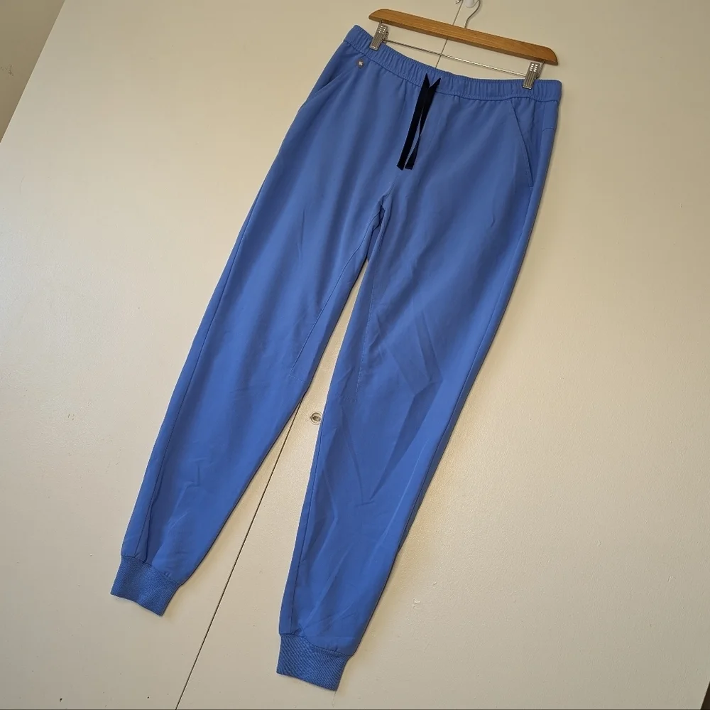 FIGS Men's Tansen Jogger Scrub Pants Size‎ Large Tall Ceil Blue